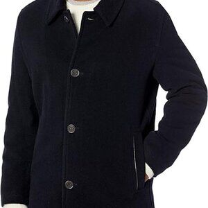 Cole Haan Signature Wool Blend Topper/Car Coat Men's Size Large